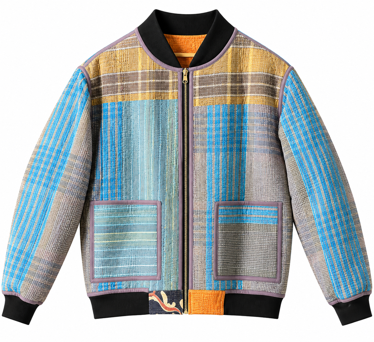 MEN'S Reversible Kantha Bomber - Jai - L