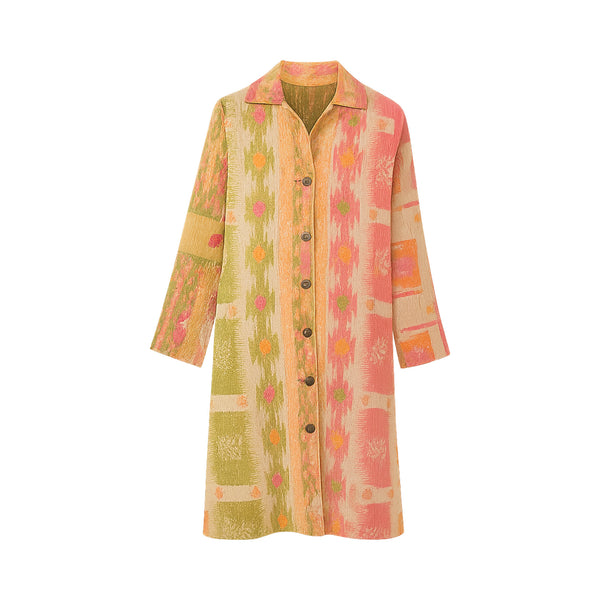 Leila Coat - The Amber Paisley - XL — detail