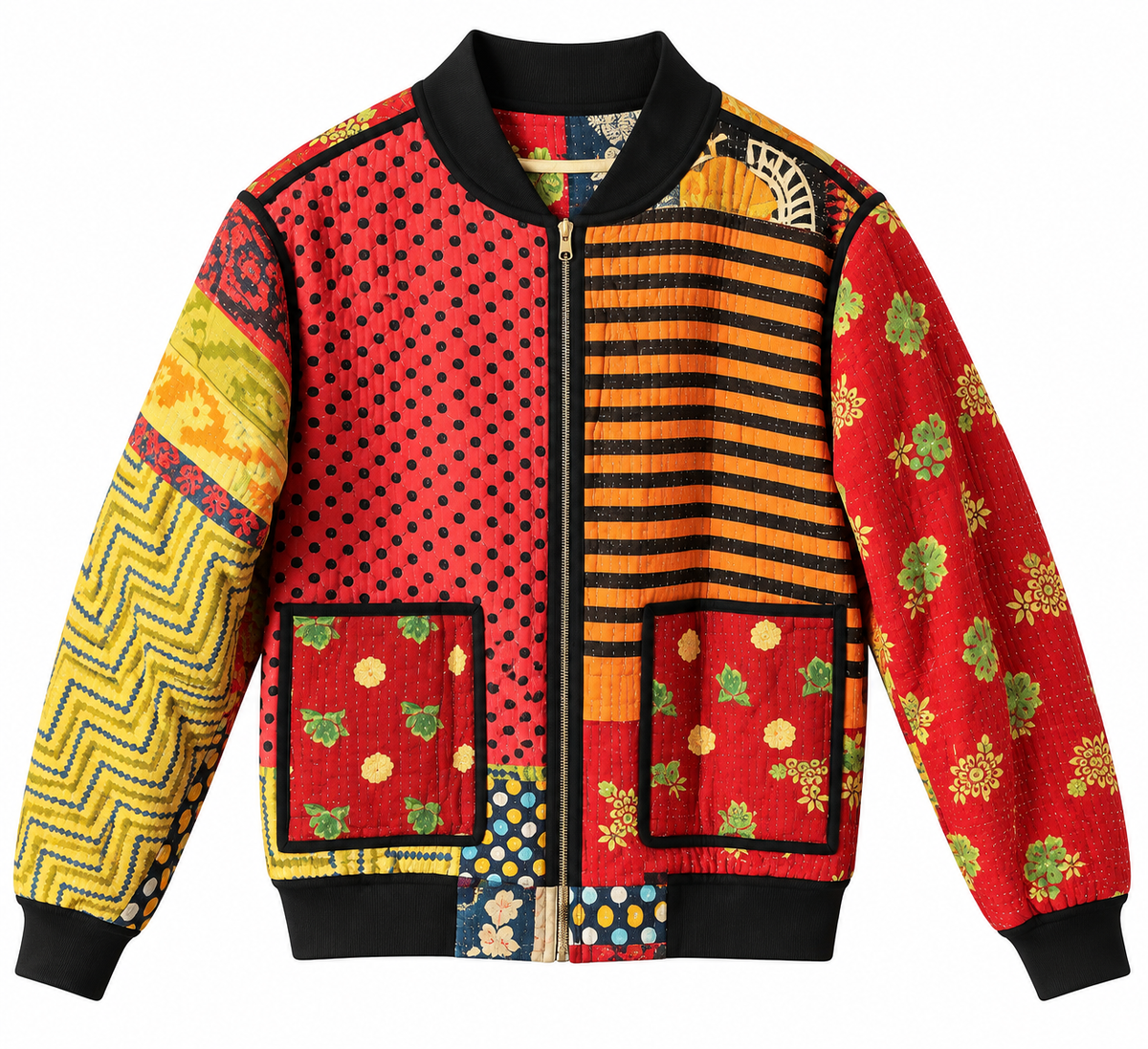 MEN'S Reversible Kantha Bomber - Rajan - L
