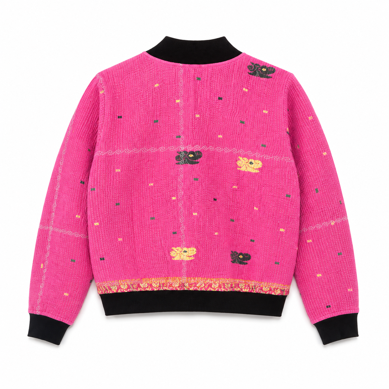 Shabana Reversible Kantha Bomber - XS