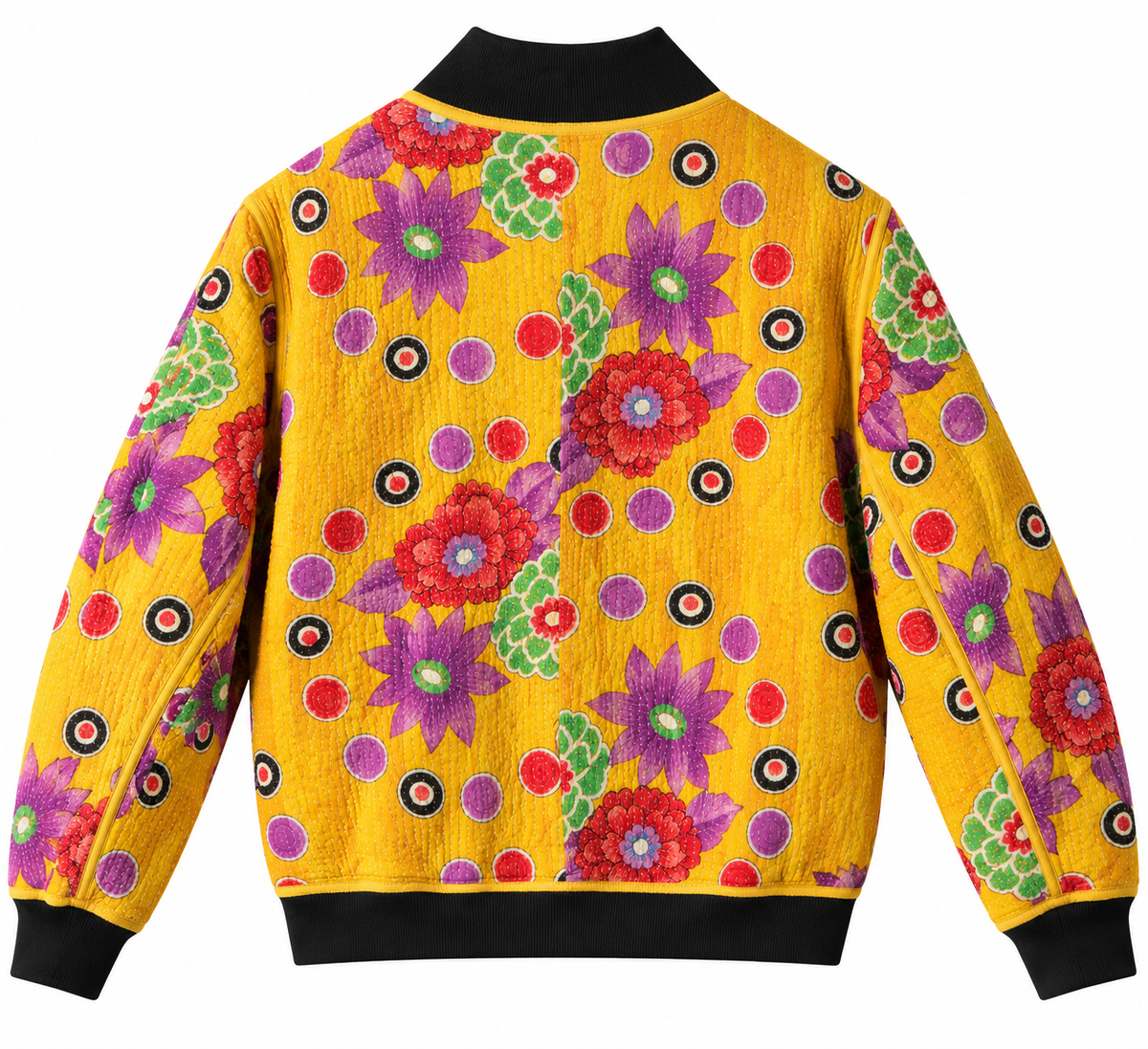 MEN'S Reversible Kantha Bomber - Vikram - S