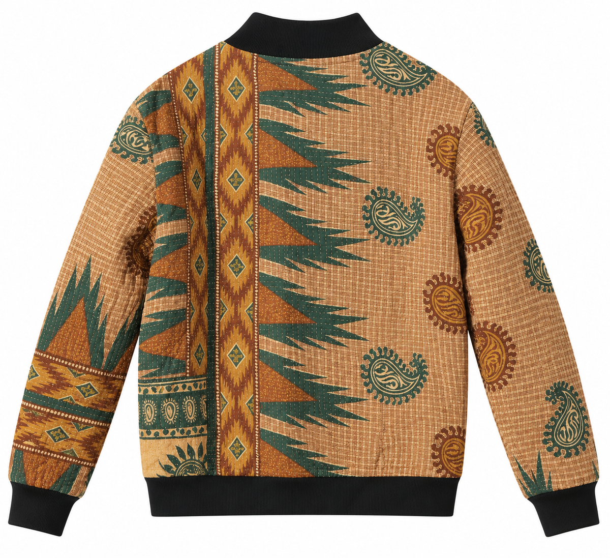 MEN'S Reversible Kantha Bomber - Ayaan - M