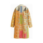 Leila Coat - The Striped Horizon - XL — reversible side, back 4