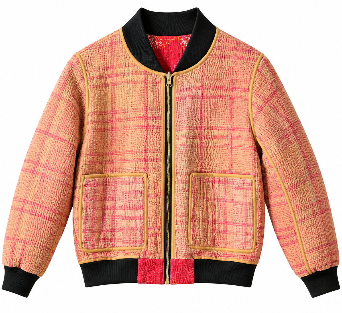 Sana Reversible Kantha Bomber - S