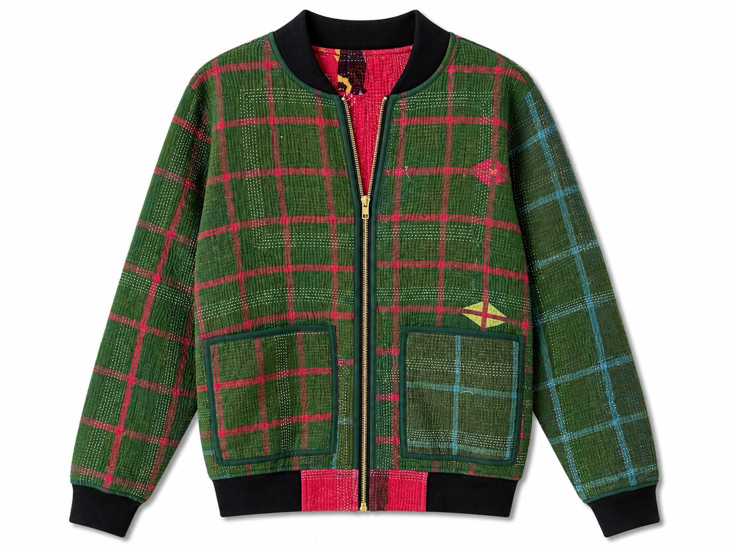 MEN'S Reversible Kantha Bomber - Faisal - S