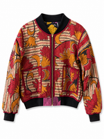 Monica Reversible Kantha Bomber - XL 3