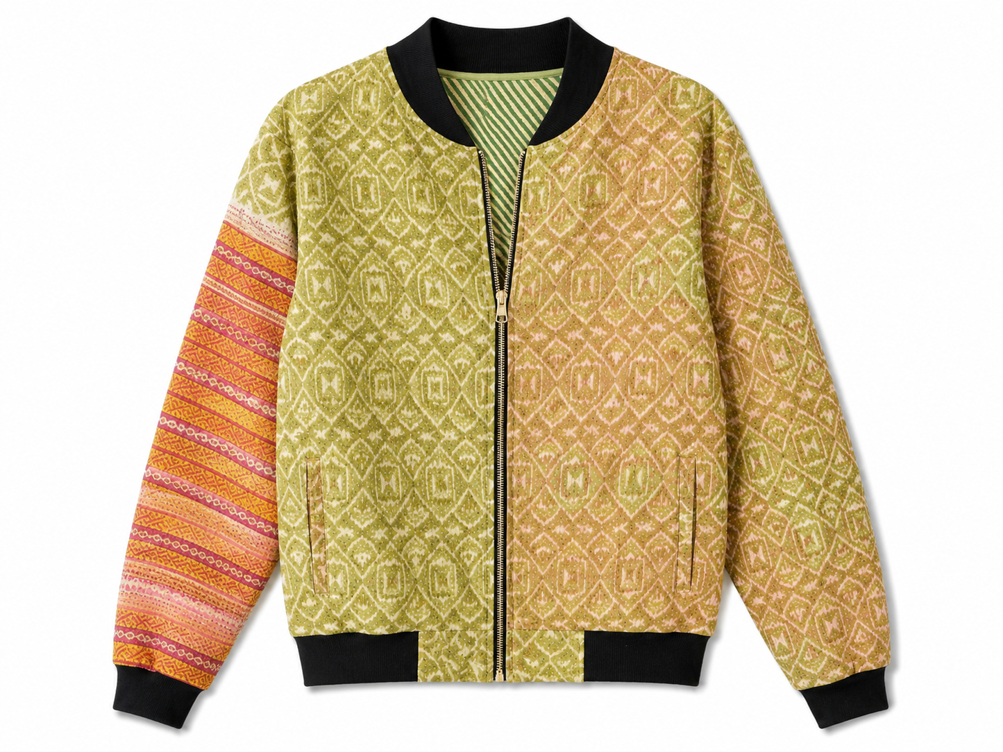 MEN'S Reversible Kantha Bomber - Ayan - S