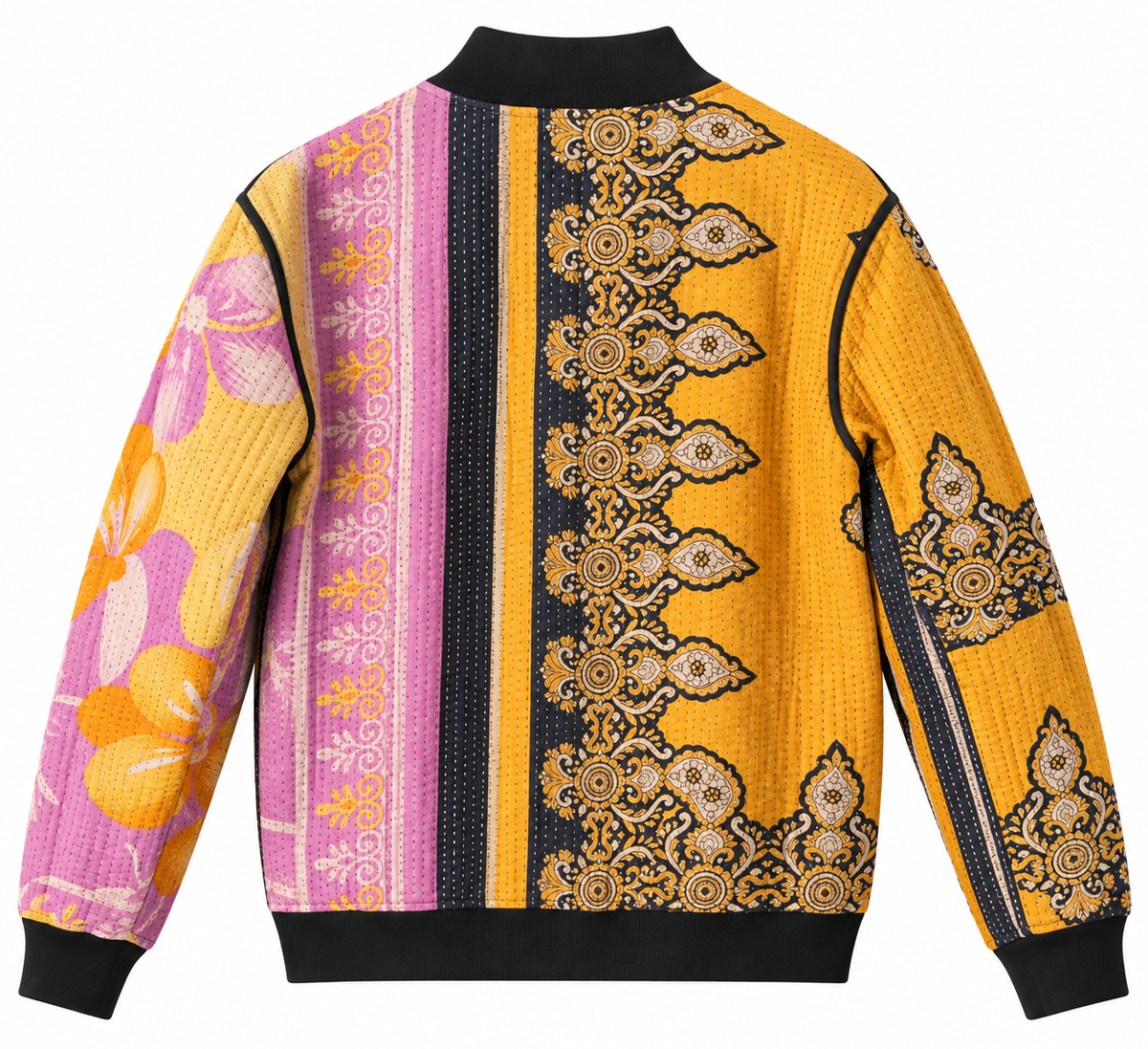 MEN'S Reversible Kantha Bomber - Danish - M