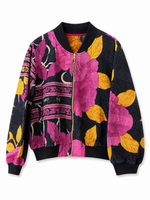 Monica Reversible Kantha Bomber - XL 1