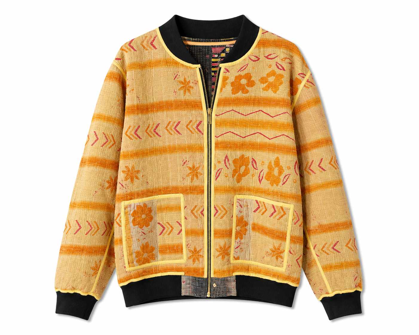 MEN'S Reversible Kantha Bomber - Fahim - L