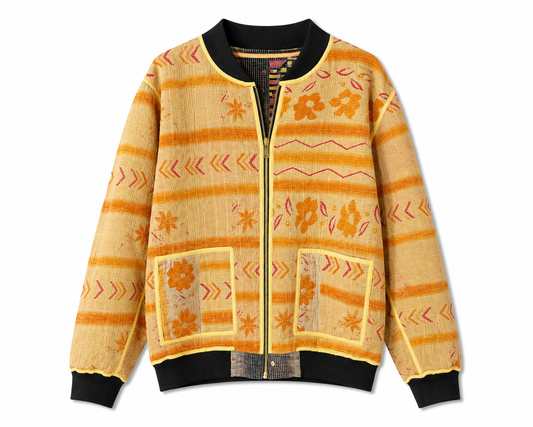 MEN'S Reversible Kantha Bomber - Fahim - L