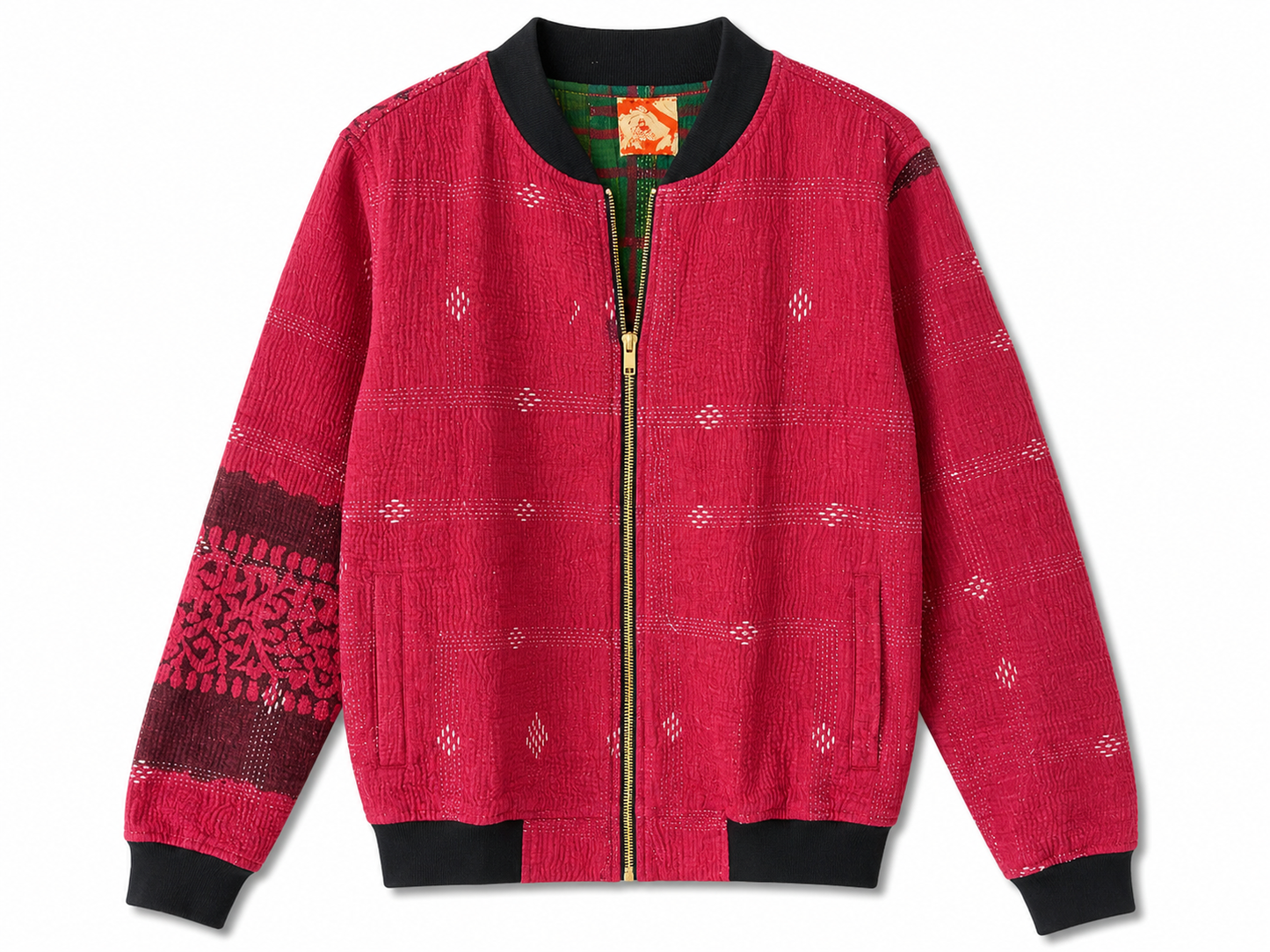 MEN'S Reversible Kantha Bomber - Faisal - S