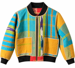 Aisha Reversible Kantha Bomber - M 4