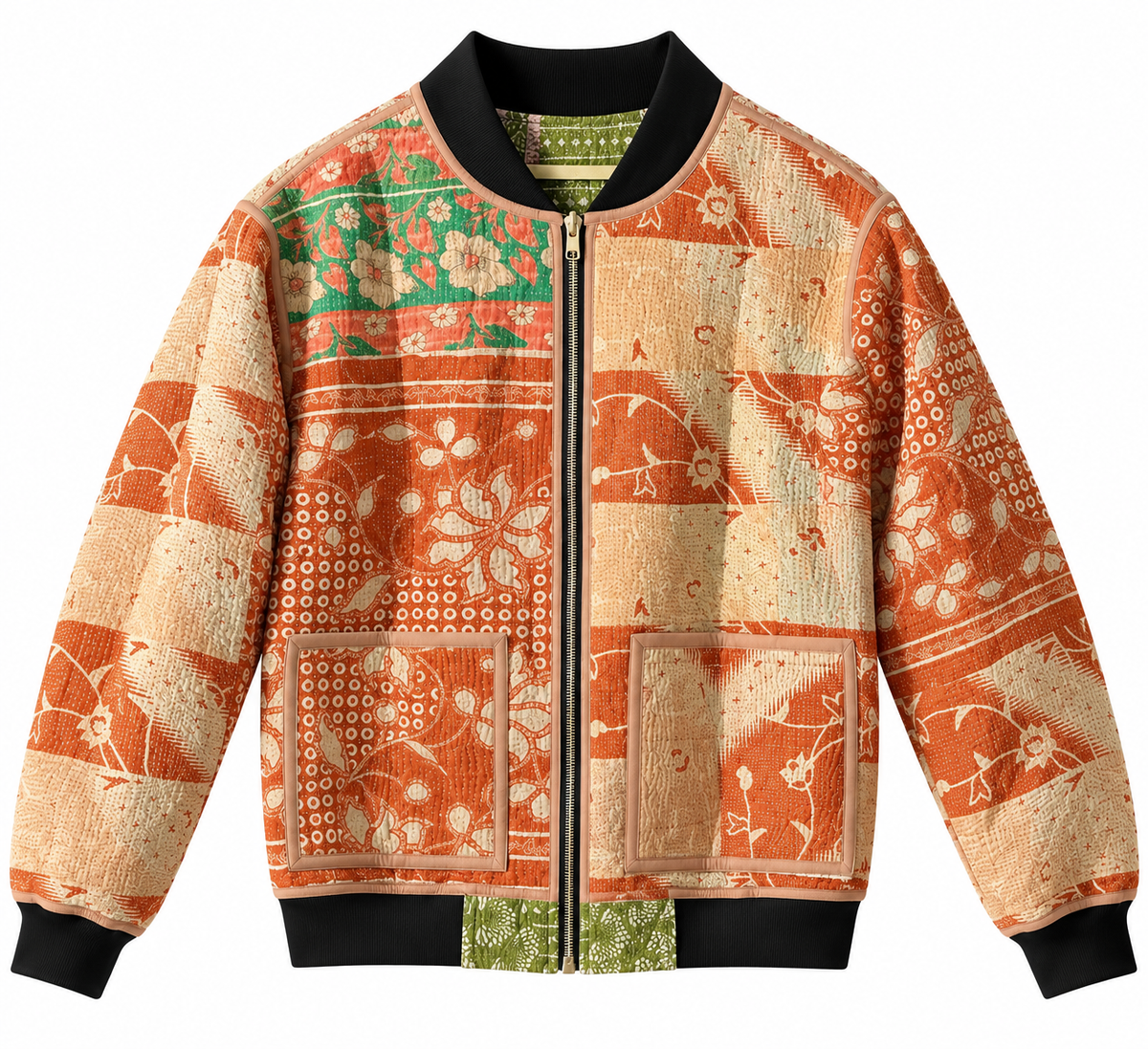MEN'S Reversible Kantha Bomber - Mikail - S