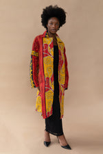 Leila Coat - The Swirling Ember - XL 5