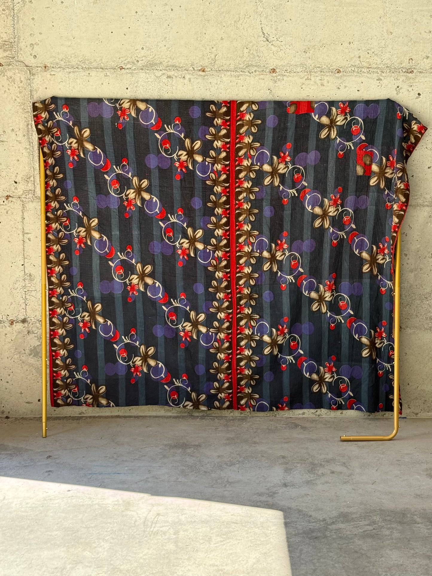 Spice Trail Vintage Kantha Throw