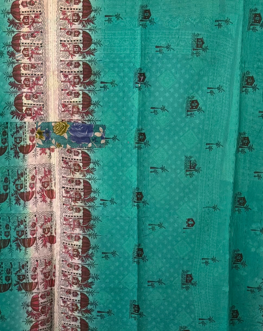 Earth Harvest Vintage Kantha Throw