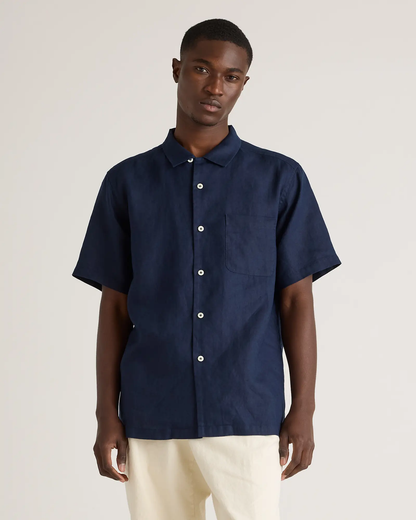 Linen Camp Shirt - Men