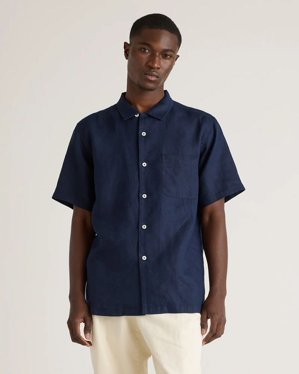 Linen Camp Shirt - Men