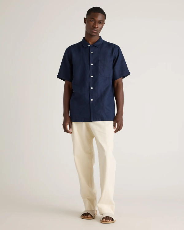 Linen Camp Shirt - Men
