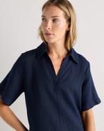 Linen Short Dress 4