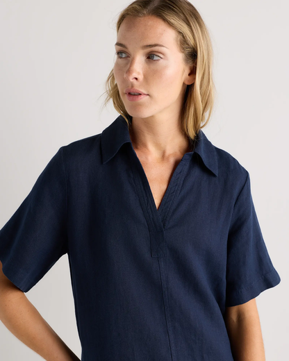 Linen Short Dress