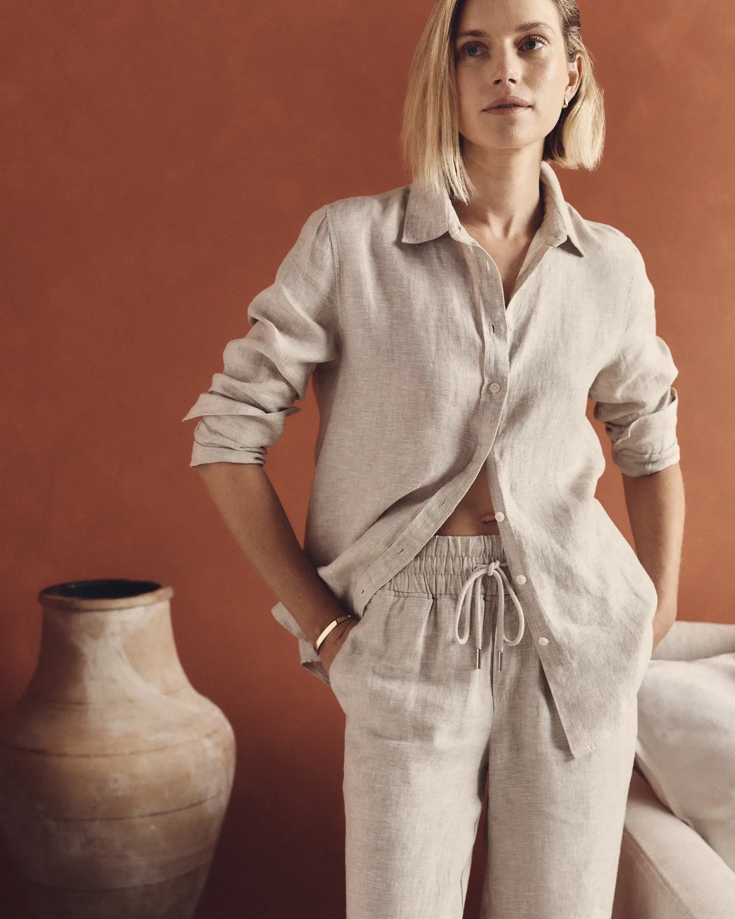 Linen Shirt - Women