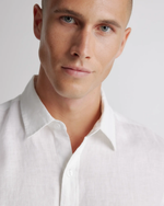 Linen Relaxed Shirt - Men 7