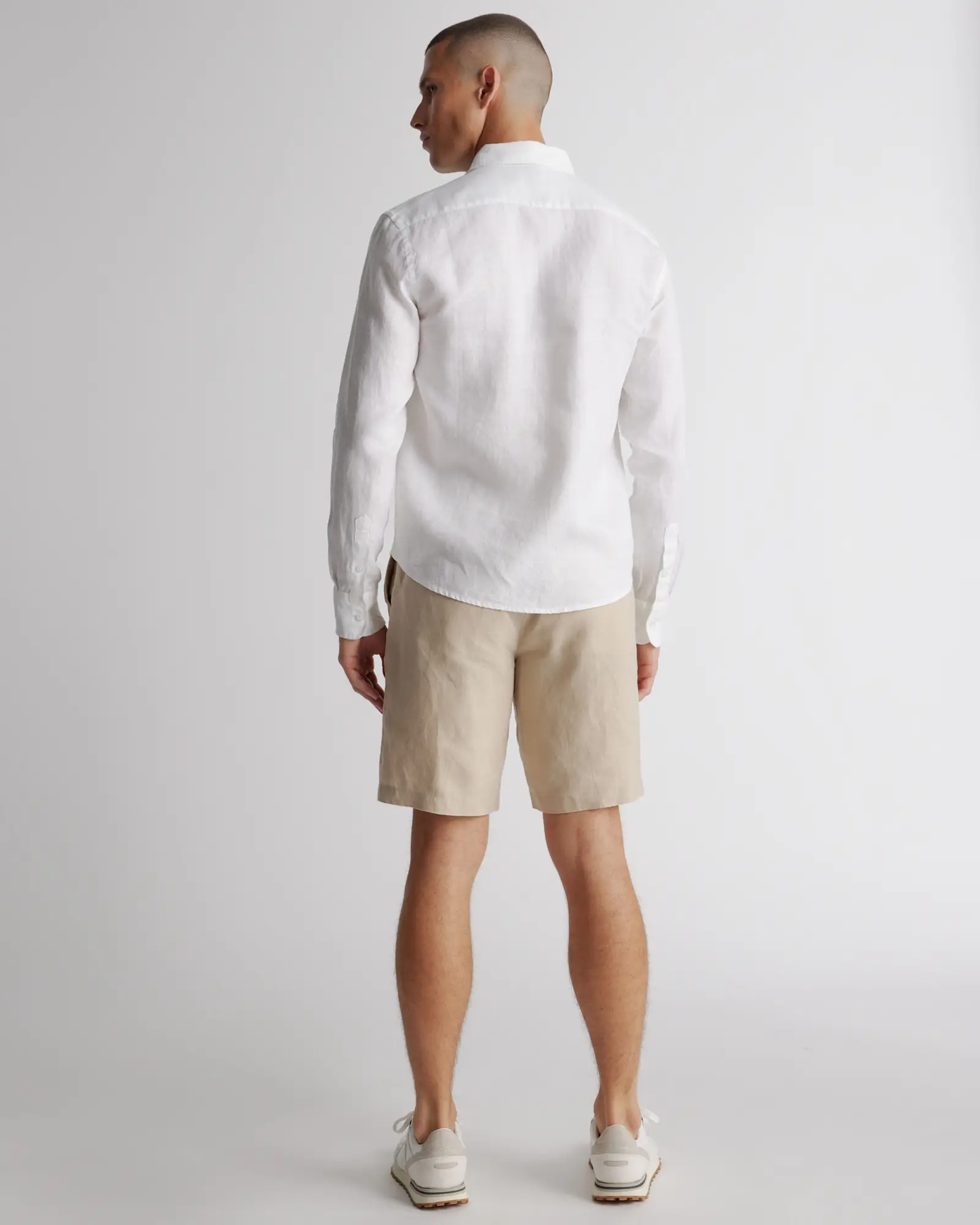 Linen Relaxed Shirt - Men