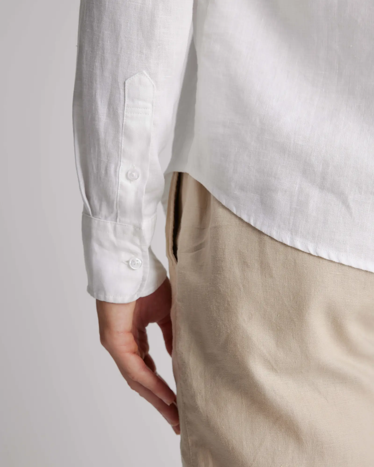 Linen Relaxed Shirt - Men