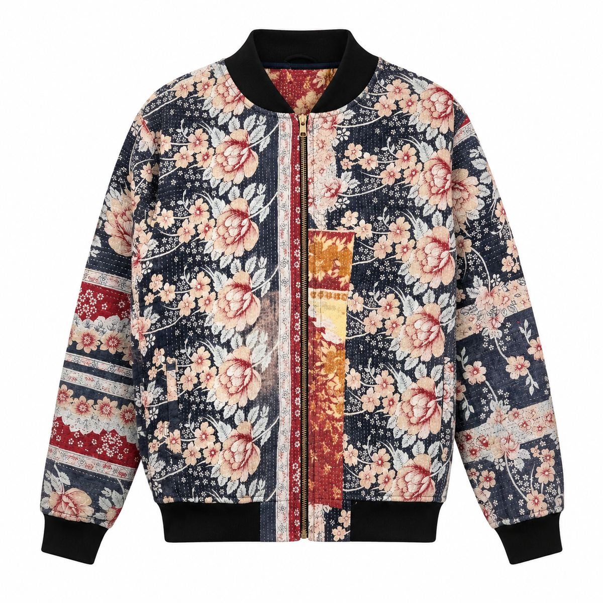 MEN'S Reversible Kantha Bomber - Naveed - L