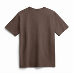 Brown t-shirt on a white background 23