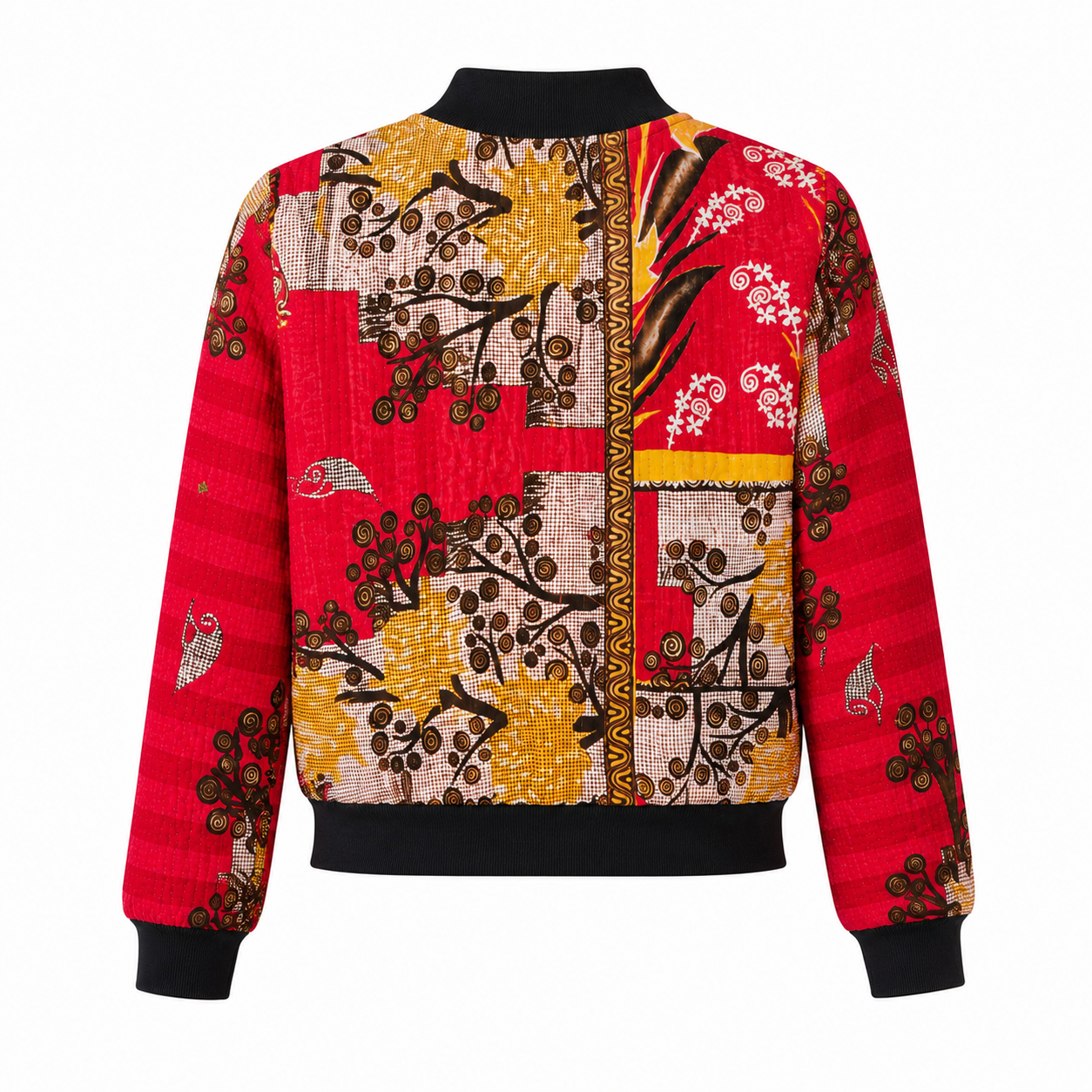 Maleka Reversible Kantha Bomber - XS