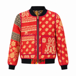 Maleka Reversible Kantha Bomber - XS 3