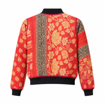 Maleka Reversible Kantha Bomber - XS 4