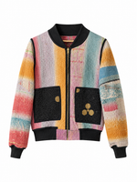 Lubna Reversible Kantha Bomber - M 3