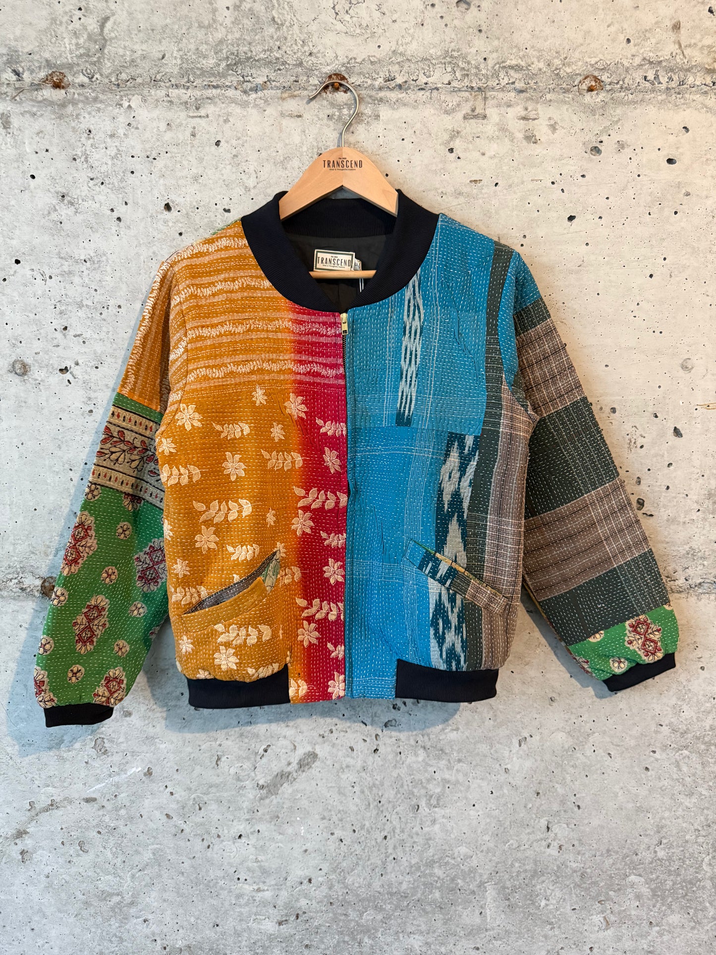 Nadia Kantha Bomber Jacket – Tapestry