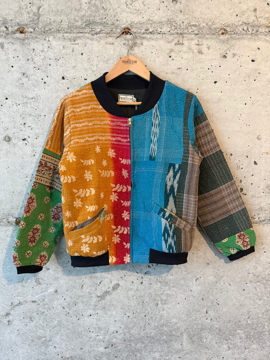 Nadia Kantha Bomber Jacket – Tapestry