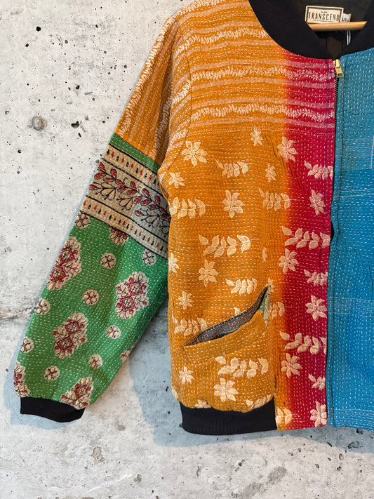Nadia Kantha Bomber Jacket – Tapestry