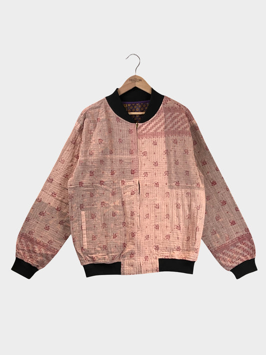 MEN'S Reversible Kantha Bomber - Kavi - L