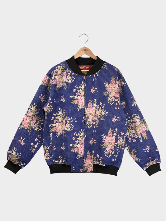 MEN'S Reversible Kantha Bomber - Ari - L