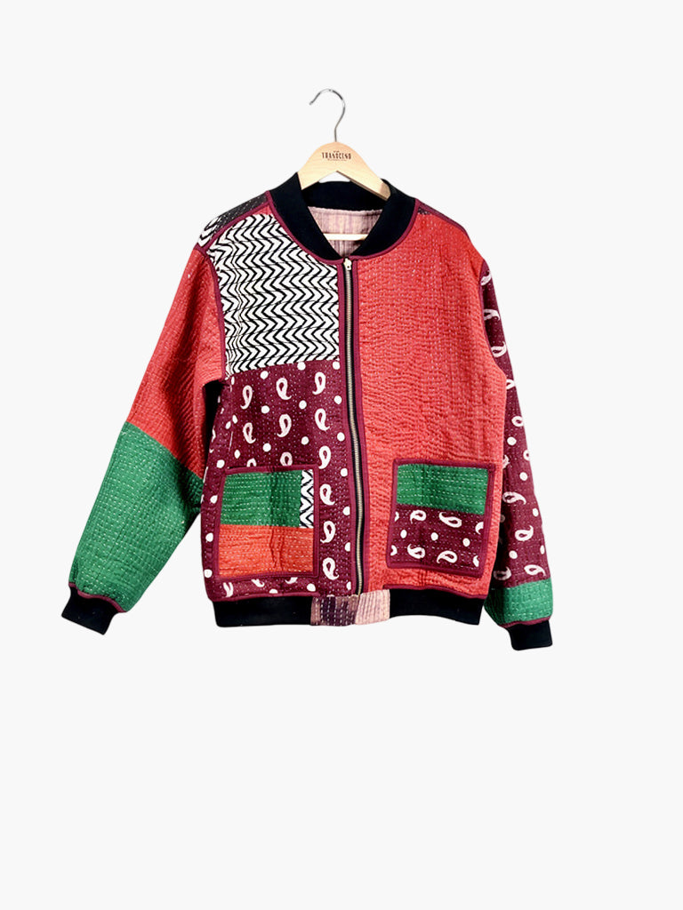 MEN'S Reversible Kantha Bomber - Naim - L