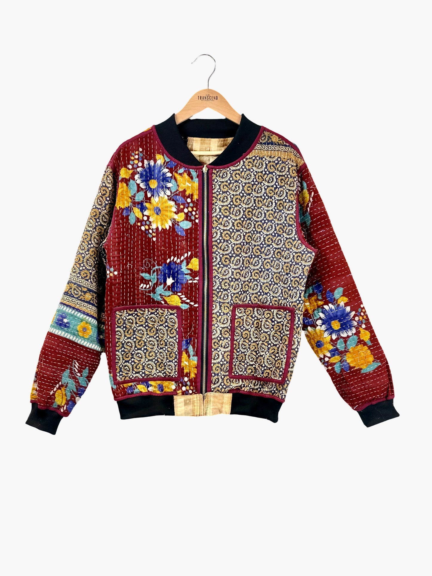MEN'S Reversible Kantha Bomber - Fahim - L
