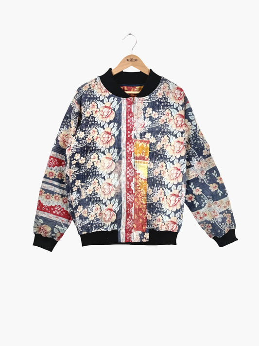 MEN'S Reversible Kantha Bomber - Naveed - L