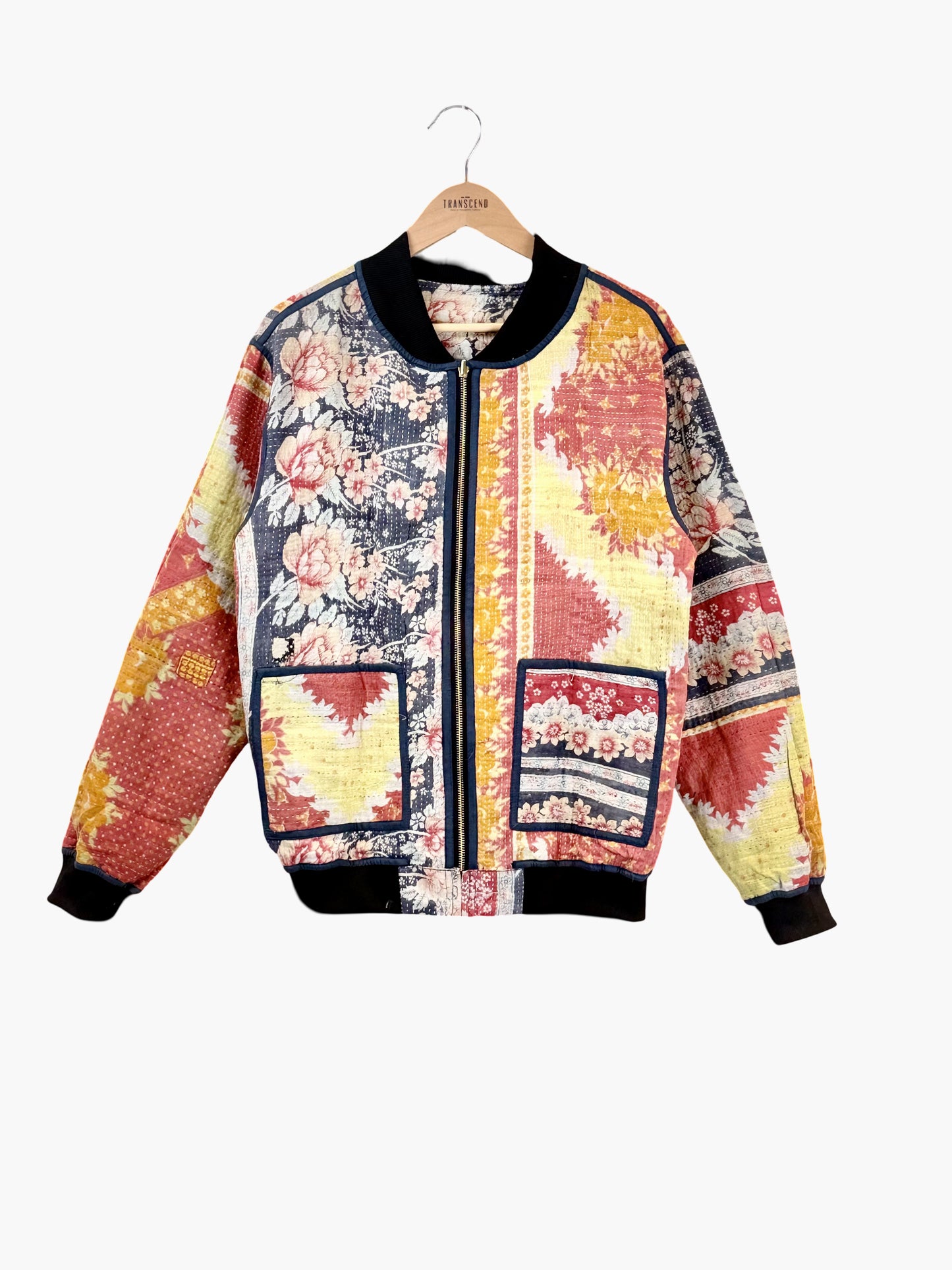 MEN'S Reversible Kantha Bomber - Naveed - L