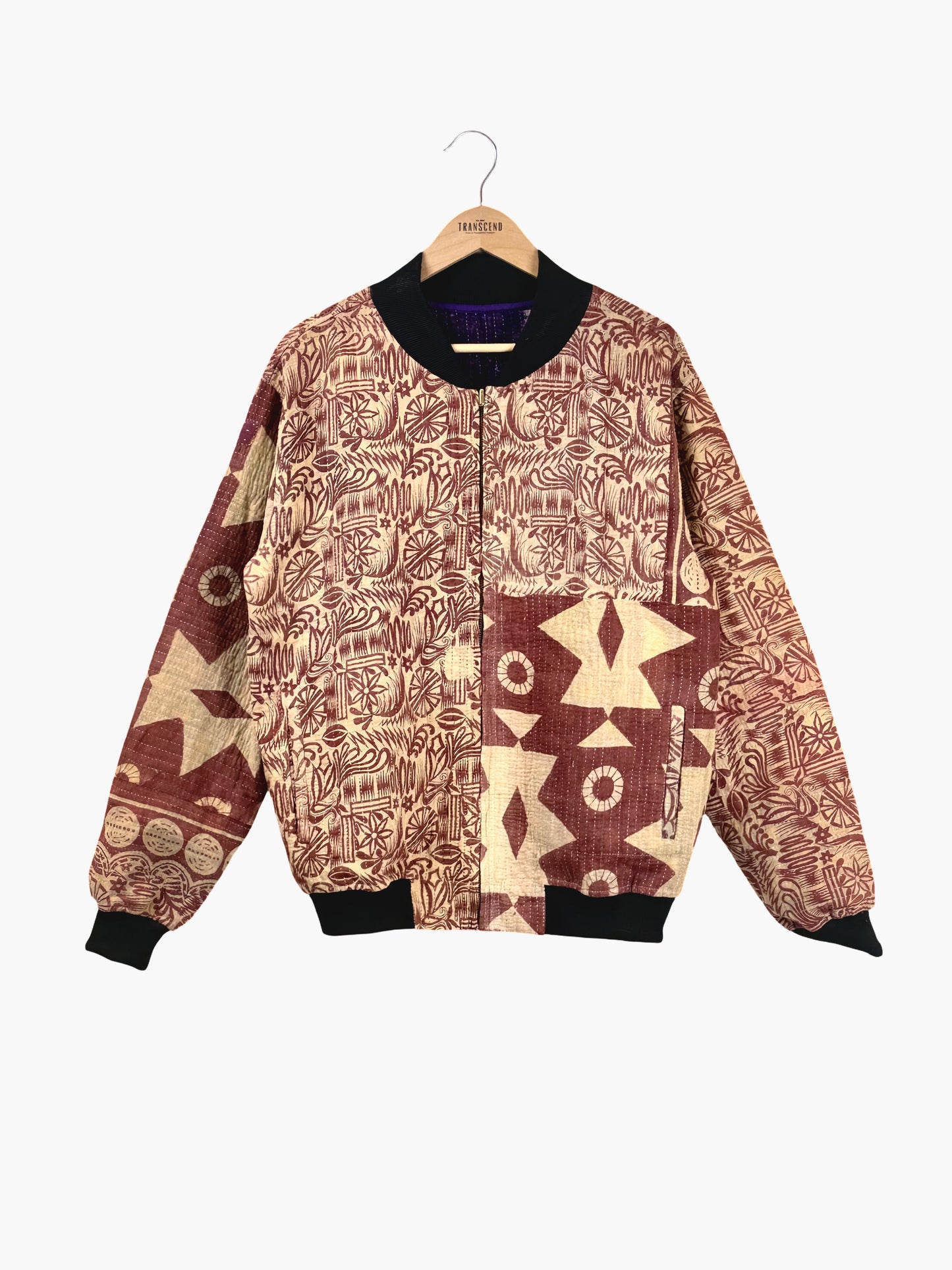 MEN'S Reversible Kantha Bomber - Khalid- L