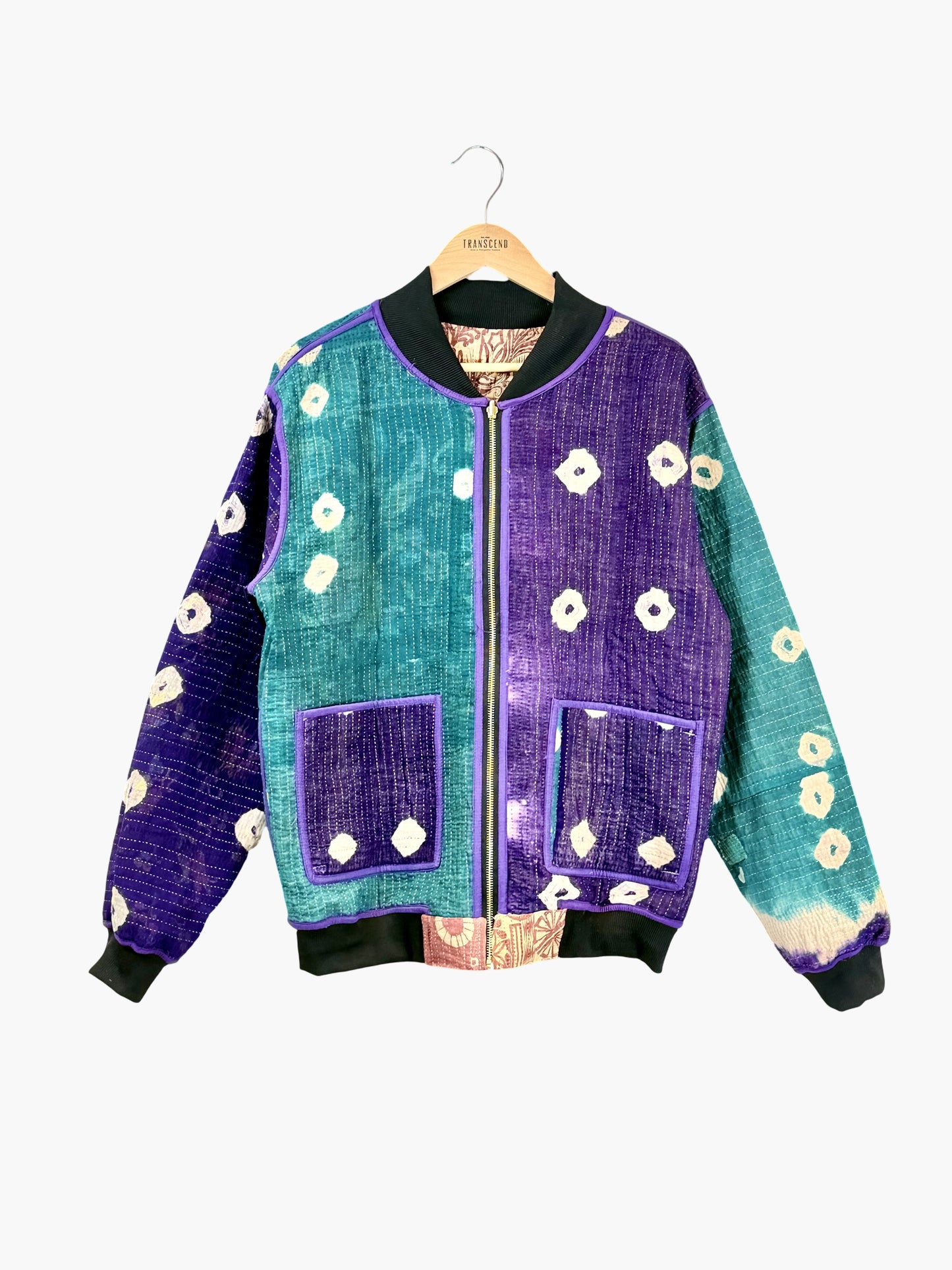 MEN'S Reversible Kantha Bomber - Khalid- L
