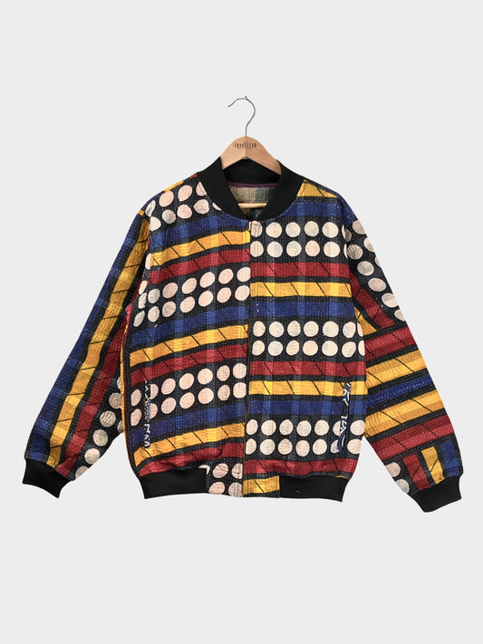 MEN'S Reversible Kantha Bomber - Asa - L
