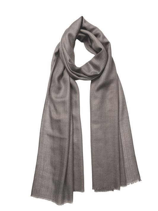 Cashmere Scarf - Gray