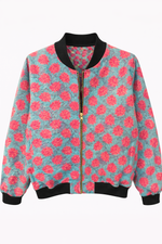 Liora Reversible Kantha Bomber - M 1
